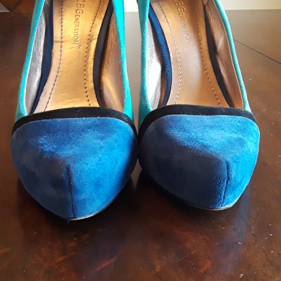BCBG Generation Color Block Heels - Picture 3 of 7